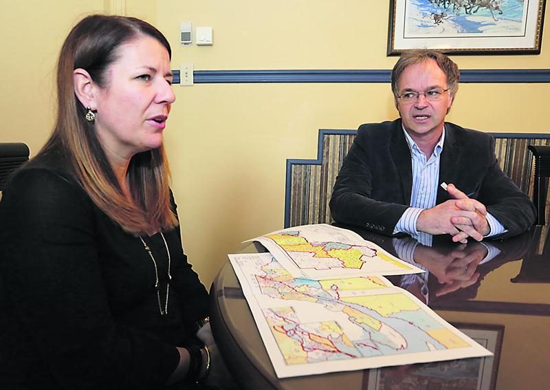 Le président de la CSSH, Richard Flibotte, et la directrice générale, Caroline Dupré, accueillent favorablement la fusion de leur organisation avec celle de Sorel-Tracy.  Photo Robert Gosselin | Le Courrier ©