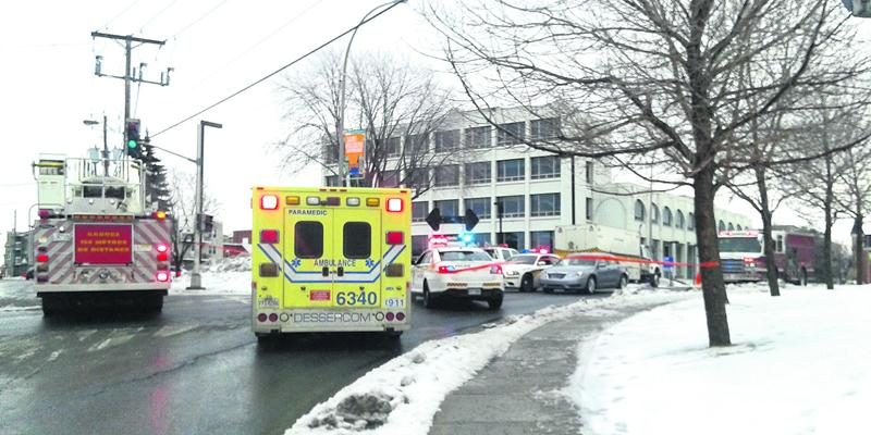De nombreux policiers ont bouclé le secteur du Palais de justice de Saint-Hyacinthe lundi en fin d’avant-midi à la suite de la découverte d’un colis suspect.