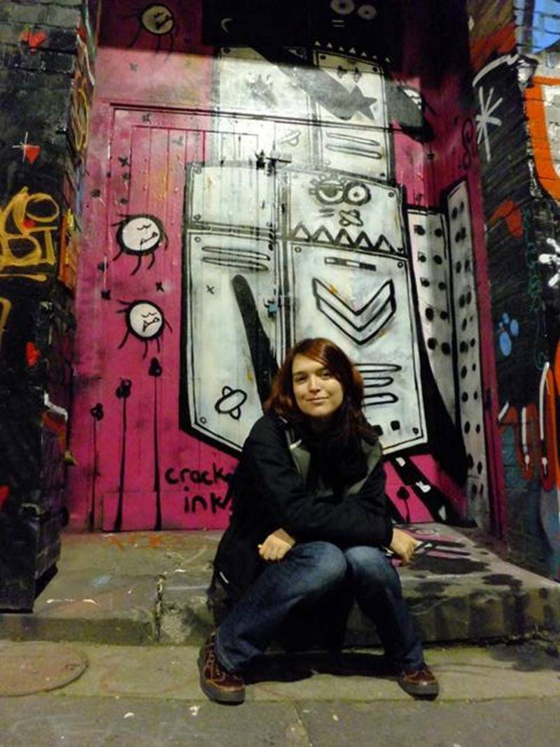 Dans les ruelles de Melbourne, Marie-Josée Gagnon a découvert des graffitis qui valent le détour.