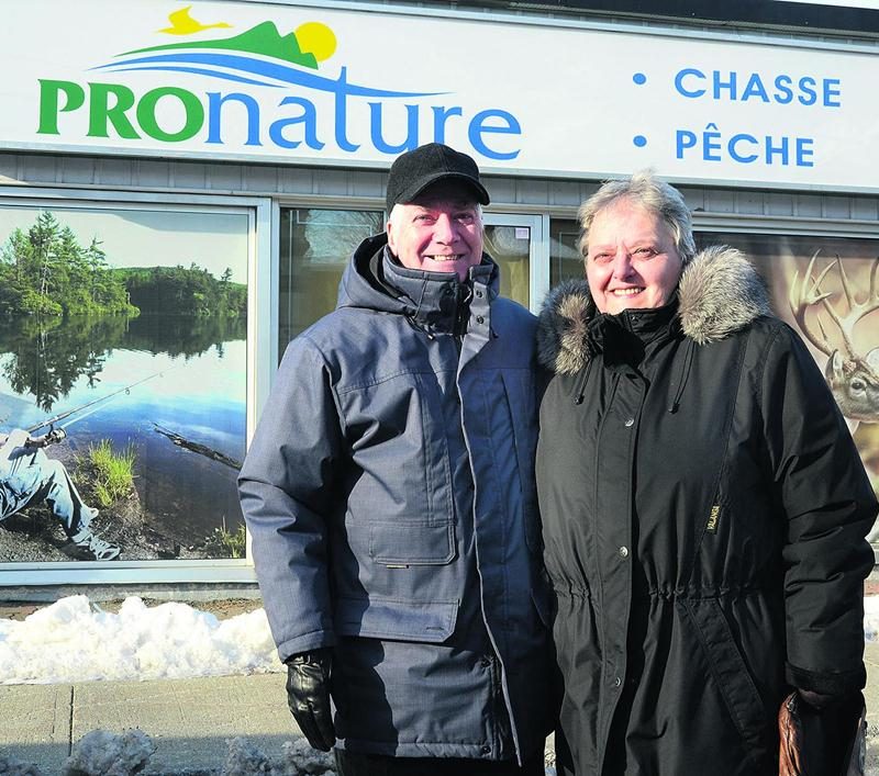 Andrée Flibotte avait repris le magasin Flibotte Sports de son père en 1984 en compagnie de son mari, André Robert. Photo François Larivière | Le Courrier ©