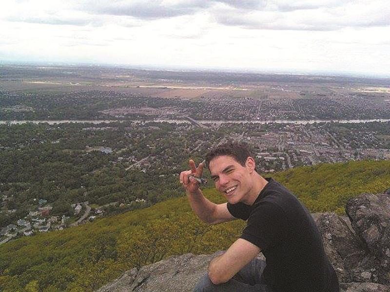 Joseph Maxime Vigneux, 24 ans, a été retrouvé sans vie par les pompiers.  Photo Courtoisie Facebook