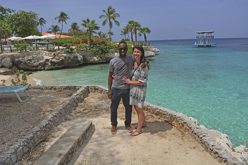 Jessica Gallant, en compagnie de son mari Joseph Statia, se targue d’offrir « un voyage tout inclus hors des sentiers battus sur une île magnifique », le tout en français. Photo courtoisie