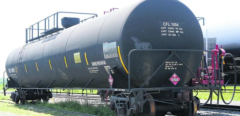 La Ville de Saint-Hyacinthe s’inquiète du transport de matières dangereuses sur son territoire. Photothèque | Le Courrier ©