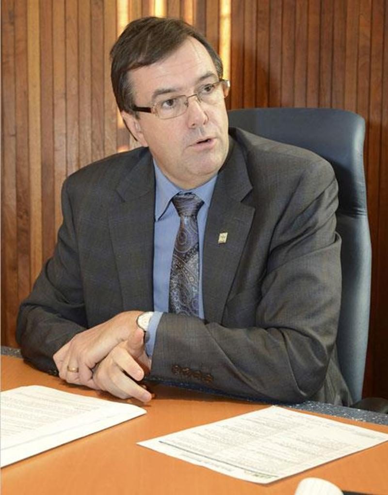 Le directeur général de la Ville de Saint-Hyacinthe, Louis Bilodeau.