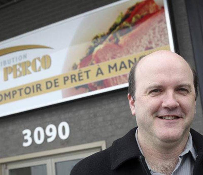 Patrick St-Onge file le parfait bonheur depuis que sa PME, Distribution Le Perco, est installée au 3090 Choquette, dans le parc Industriel.