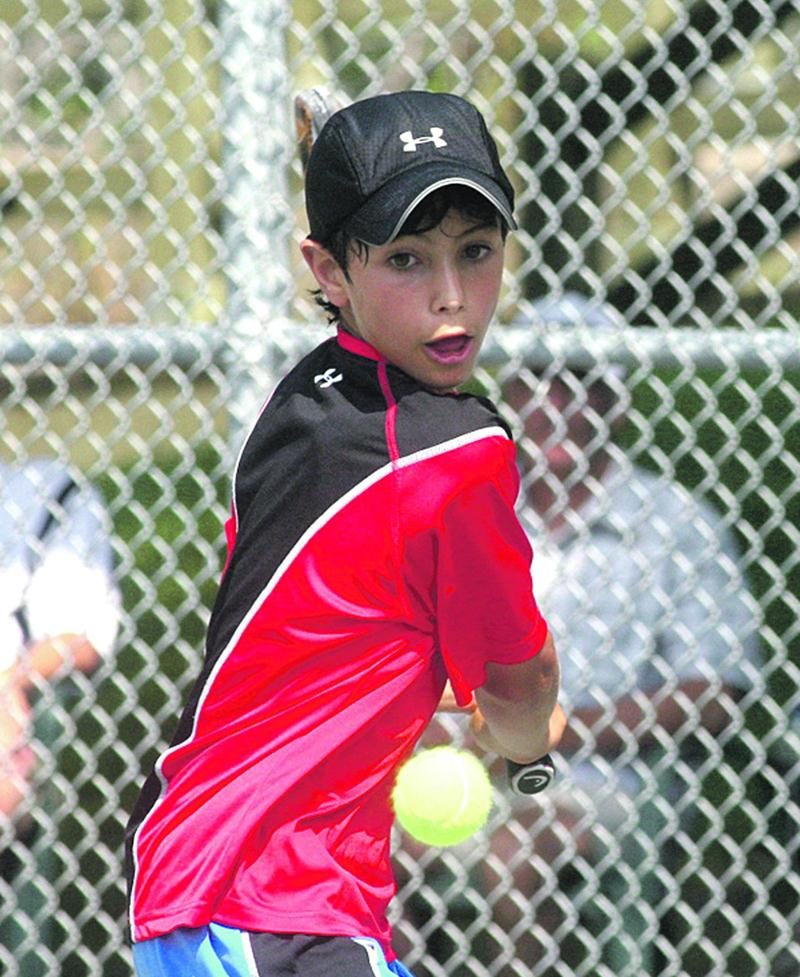 Noah Rubin, en 2008, lors de son passage à la Coupe Le Blanc. Photothèque | Le Courrier ©