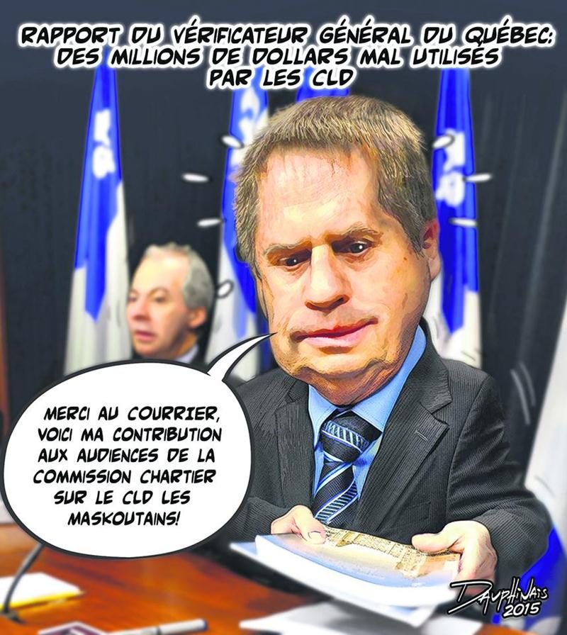 Inspiré par une enquête du Courrier, le vérificateur général du Québec a présenté un rapport explosif sur les CLD du Québec. Après la conclusion d’un nouveau pacte fiscal entre Québec et les municipalités, qui a mis fin à l’obligation pour les MRC de confier le développement local aux CLD, ce rapport aura contribué à signer l’arrêt de mort d’une majorité de CLD au Québec, dont le nôtre.