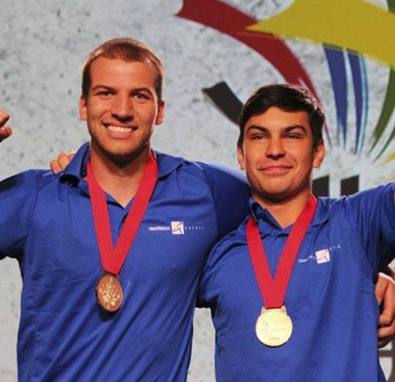 Gabriel Lévesque et Gabriel Tessier, de l’EPSH, ont décroché la médaille d’or aux Olympiades canadiennes à Toronto.