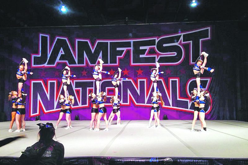 ProCheer a vu ses quatre équipes monter sur le podium au Jamfest Nationals de Boston. Photo Courtoisie