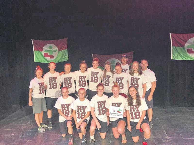 L’équipe de basketball féminin s’est mérité la médaille de bronze lors de la Finale des Jeux du Québec. Photo Facebook Jeux du Québec Richelieu-Yamaska