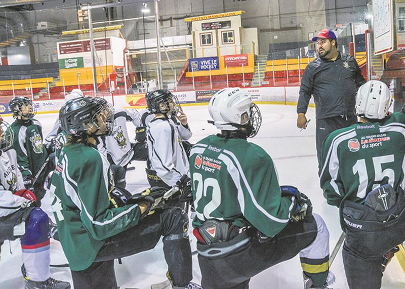Les Gaulois présenteront une équipe plus jeune, certes, mais dont le groupe de joueurs sera plus homogène, note l’entraîneur-chef Marc-André Ronda. Photo François Larivière | Le Courrier ©