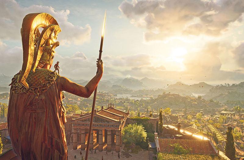 Le nouveau volet de la série Assassin’s Creed se déroule en Grèce antique, durant la Guerre du Péloponnèse, en 431 avant Jésus-Christ. Photo courtoisie Ubisoft Québec