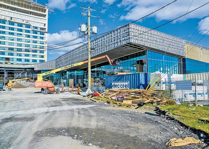 Les dépenses de construction du centre de congrès ont été évaluées en avril à 36 M$ par la Ville de Saint-Hyacinthe, sur un coût total de 38,5 M$. Photothèque | Le Courrier ©