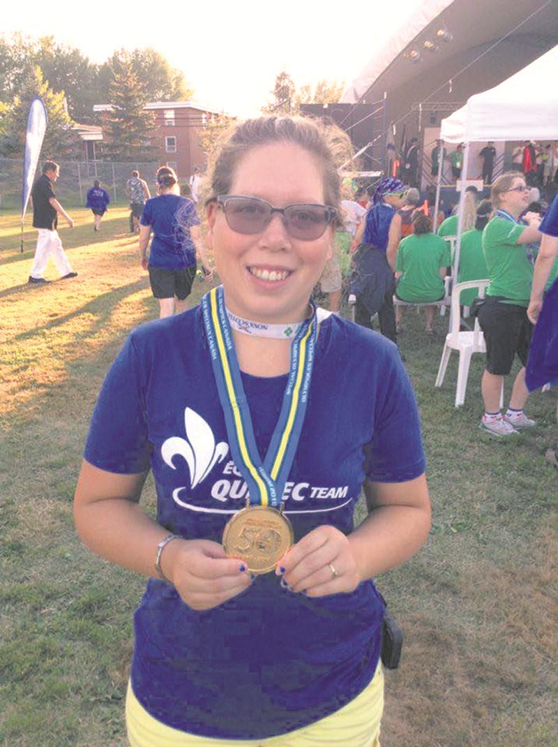 Chloé Provencher a livré une excellente performance aux Jeux d’été des Olympiques spéciaux du Canada.