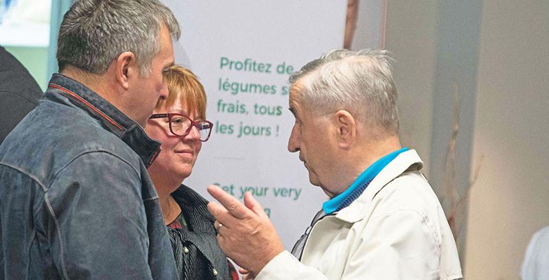 Annie Pelletier a tenu à remercier ses collaborateurs ainsi que tous les citoyens de la circonscription qui ont exercé leur droit de vote le 1er octobre. Photo Martin Lacasse | Le Courrier ©