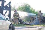 Incendie suspect dans une grange à Saint-Simon