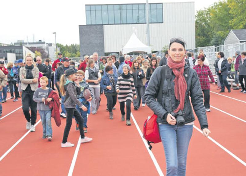 Comme lors des précédentes éditions, l’ambiance promet d’être chaleureuse à la prochaine marche des stomisés. Photothèque | Le Courrier ©