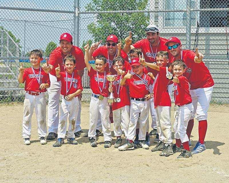 Baseball : triomphe des Condors atome B au tournoi de Granby
