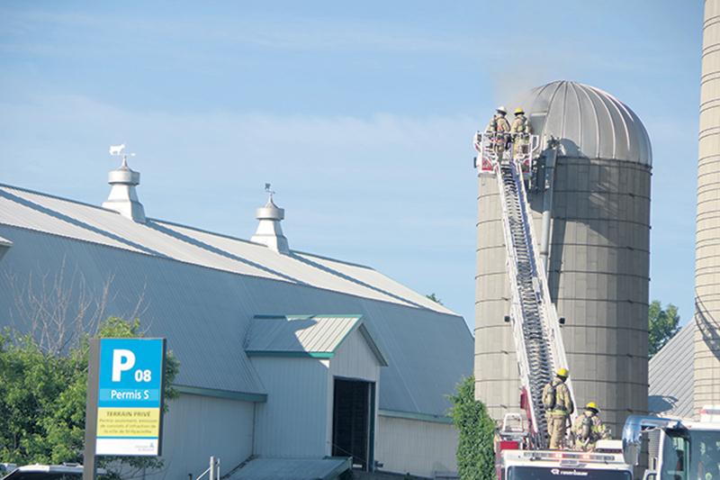 Un feu à la ferme Maskita