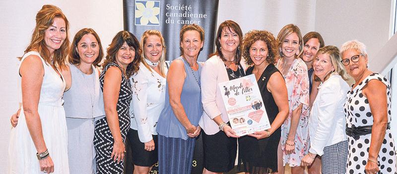 Ce 15e Mardi de filles est rendu possible grâce au dévouement du comité organisateur. Photo François Larivière | Le Courrier ©