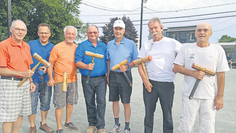 Croquet : les meilleurs joueurs sont en ville