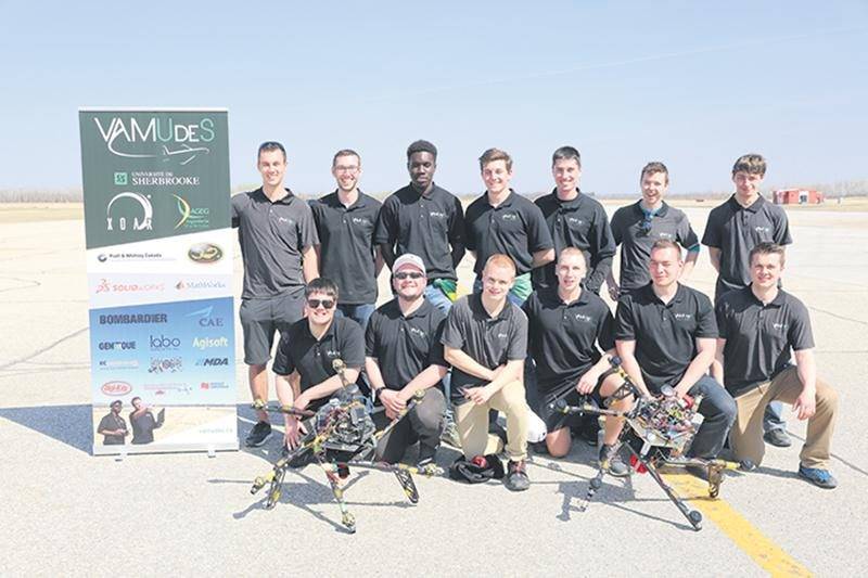Le Maskoutain Alexandre Guilbault et son équipe VAMUdeS ont remporté pour une troisième année consécutive le titre de champion du monde lors de la prestigieuse compétition de drone, qui se tient chaque année au Maryland. Photo courtoisie