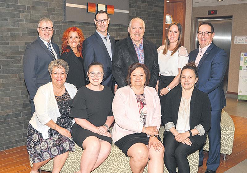 Le conseil d’administration de la Chambre de commerce de la grande région de Saint-Hyacinthe regroupe 14 membres.  Photo François Larivière | Le Courrier ©