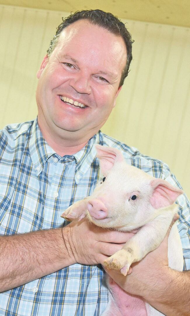 David Duval, président des Éleveurs de porcs du Québec. Photothèque | Le Courrier ©