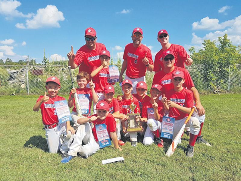 Baseball : les Condors atome A triomphent à Magog