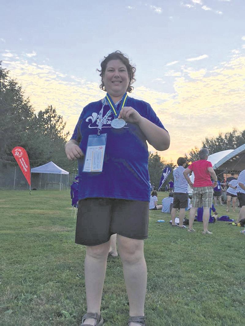 Andréanne Patry-Landry a livré une excellente performance aux Jeux d’été des Olympiques spéciaux du Canada.