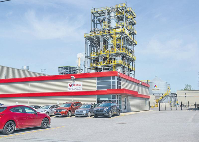 L’usine de Veolia est située sur l’avenue Pion, dans le parc industriel Théo-Phénix.