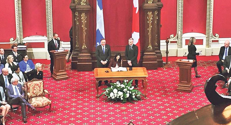 Photo tirée du fil Twitter de Chantal Soucy.
