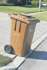 Les bacs verts et bruns ne déménagent pas!