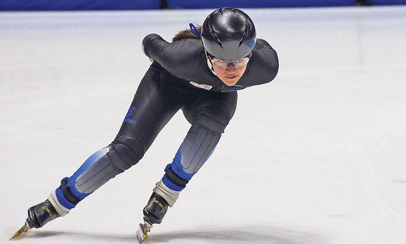 Après le championnat canadien senior il y a deux semaines, Rosemarie Charest s’est envolée hier pour Salt Lake City où elle prendra part dans les prochains jours à sa première compétition internationale senior. Photo courtoisie