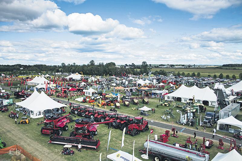 Plus de 300 exposants sont attendus sur le site de 50 hectares situé en bordure de l’autoroute 20 à Saint-Liboire. Photo Elzé Photographie