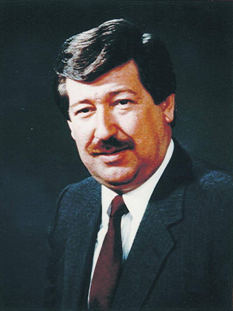 Le regretté Guy Gingras (1938-2018), maire du village de Saint-Damase de 1975 à 1993. Cette photographie date de 1984. Courtoisie municipalité de Saint-Damase.