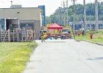 Un déversement d’acide nitrique près du Canadian Tire