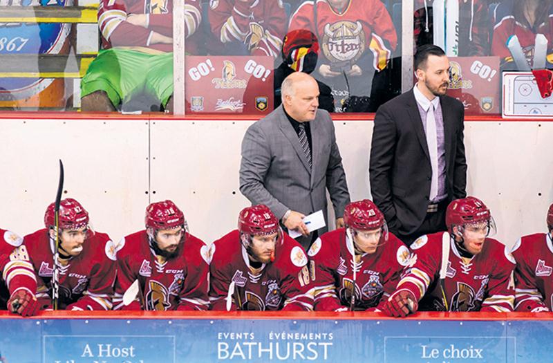 Après quatre saisons avec le Titan d’Acadie-Bathurst, Mario Pouliot se joindra aux Huskies de Rouyn-Noranda où il occupera pour la première fois la double fonction d’entraîneur-chef et de directeur général. Photo Vincent Éthier - LHJMQ