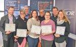 Premiers finissants de la formation textile