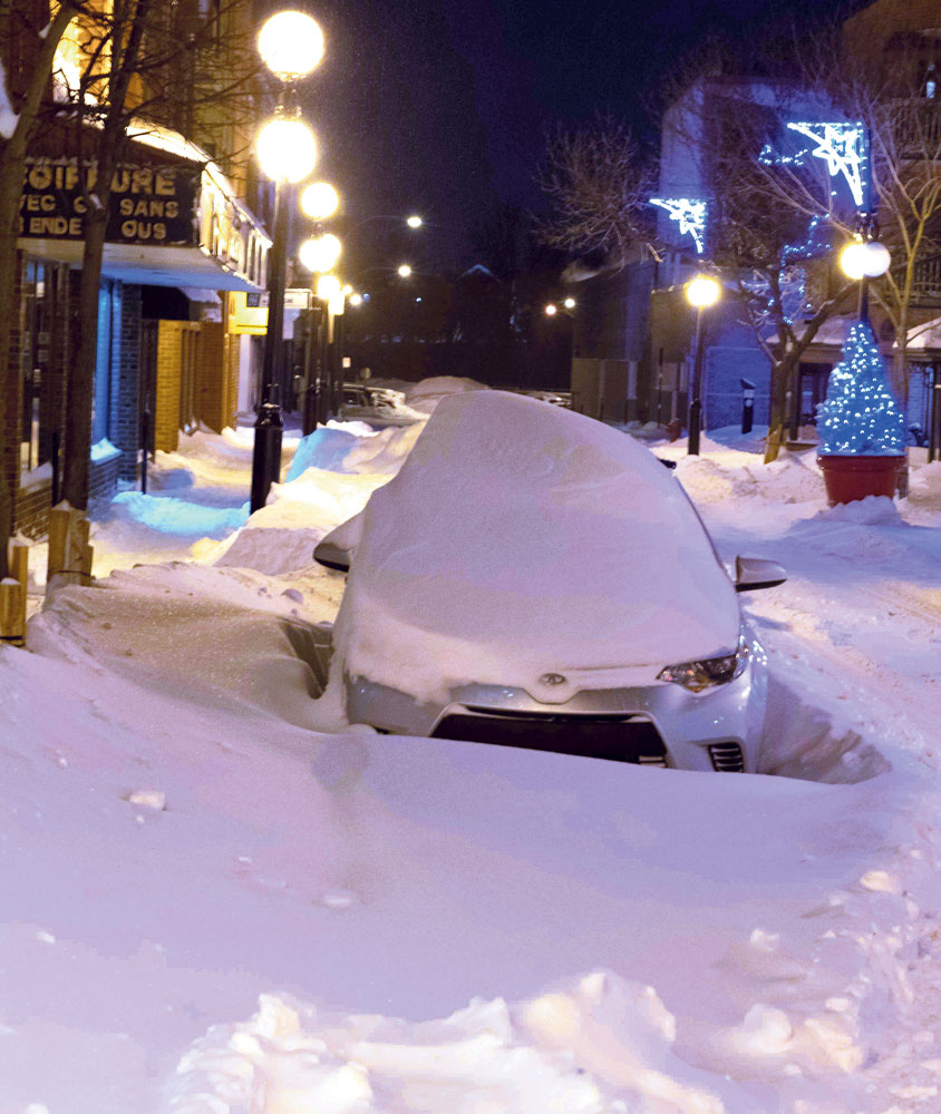 Malgré les conditions météorologiques difficiles des derniers jours, Saint-Hyacinthe est loin d’avoir été la région la plus affectée dans le sud du Québec. Photo Martin Lacasse