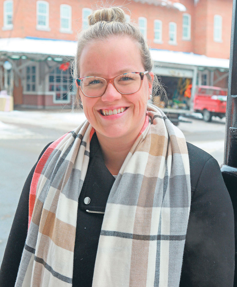 La nouvelle directrice générale de la SDC centre-ville, Laurie Breault. Photo Robert Gosselin | Le Courrier ©