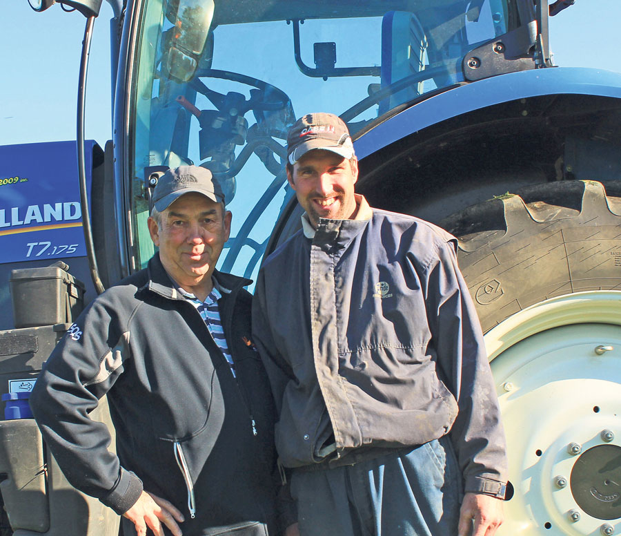 Michel Gadbois et David Bernard. Michel Gadbois | MRC des Maskoutains  ©