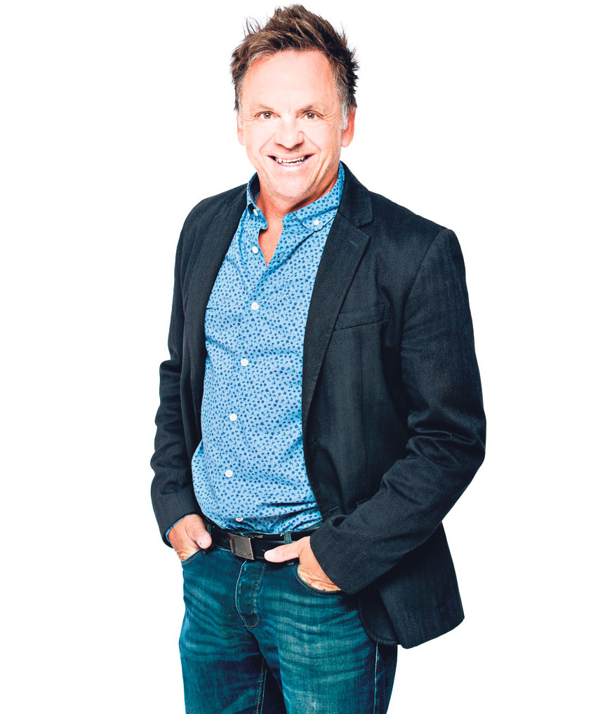 Une partie stand-up, une partie personnage, voilà la formule du nouveau spectacle Tout ou rien  que Jean-Claude Gélinas viendra présenter à Saint-Hyacinthe le 1er février. Photo gracieuseté