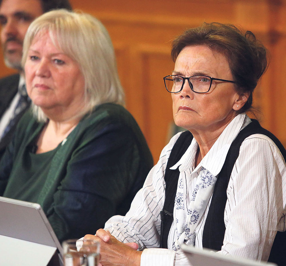 Les conseillères Nicole Dion Audette et Claire Gagné siègent au comité consultatif d’urbanisme en compagnie de six citoyens. Photothèque | Le Courrier ©