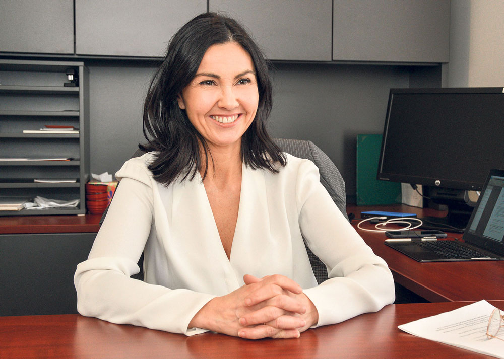 La députée de Saint-Hyacinthe, Chantal Soucy, est plus occupée que jamais. Photo François Larivière | Le Courrier ©