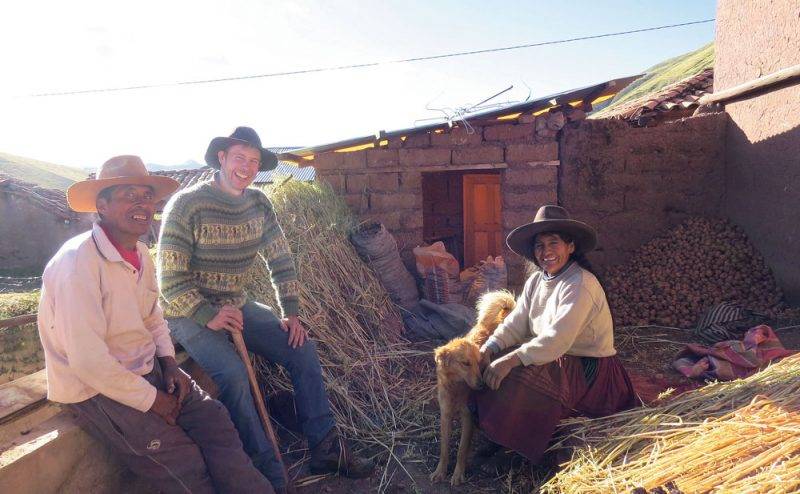 Frédéric Rivard a tissé des liens solides avec plusieurs familles autant au Pérou qu’au Honduras, qui lui ouvriraient volontiers la porte s’il y retournait. Photo gracieuseté