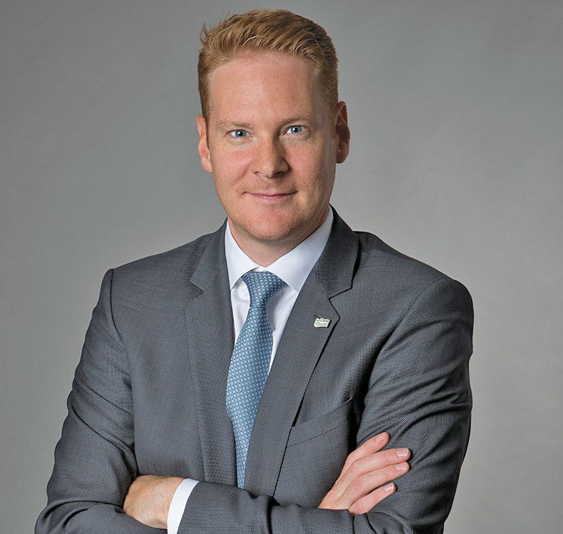 Sébastien Léveillé, vice-président exécutif de Sollio Agriculture. Photo gracieuseté