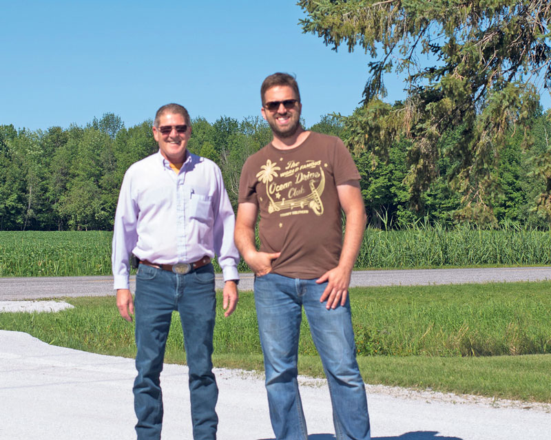 Michel Brouillard et Paul Baril.
Photo Paul Baril | MRC des Maskoutains ©