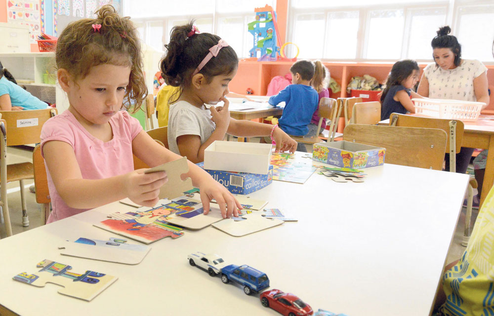 De plus en plus de classes de maternelle quatre ans font leur apparition dans la région maskoutaine. Photothèque | Le Courrier ©