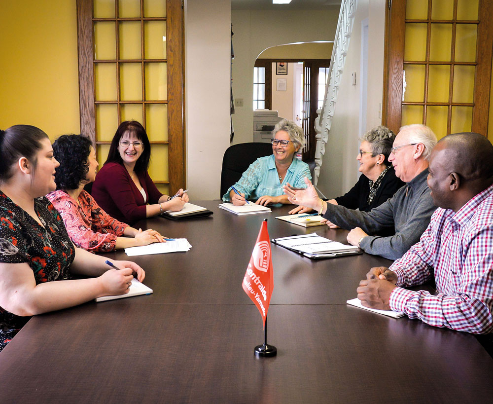 L’équipe de Centraide Richelieu-Yamaska peut dire « Mission accomplie » pour la campagne de financement 2018. L’objectif de 1 850 000 $ a été atteint et même dépassé grâce au montant de 1 940 043 $ amassé. Photo gracieuseté